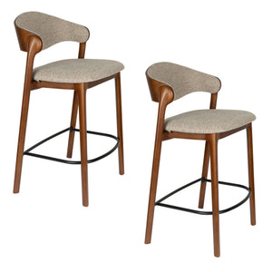 Dutchbone Babington barkruk H65 Beige
