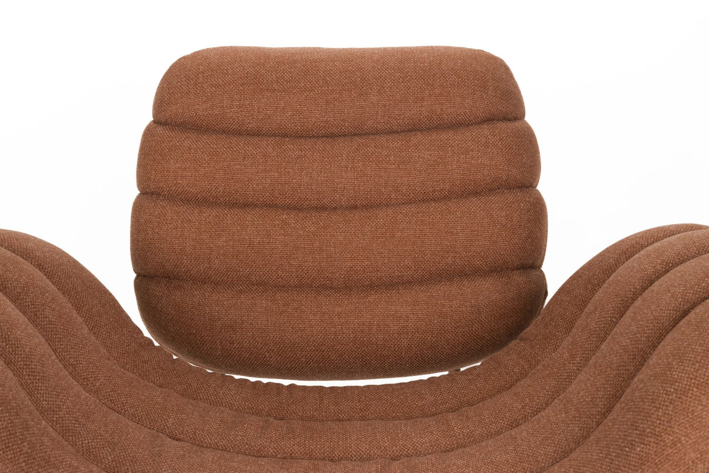 Zuiver Verte fauteuil Terracotta