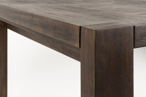 Dutchbone Bruneau eettafel 180x90 cm Walnoot afwerking