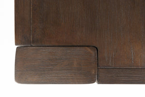 Dutchbone Bruneau eettafel 180x90 cm Walnoot afwerking