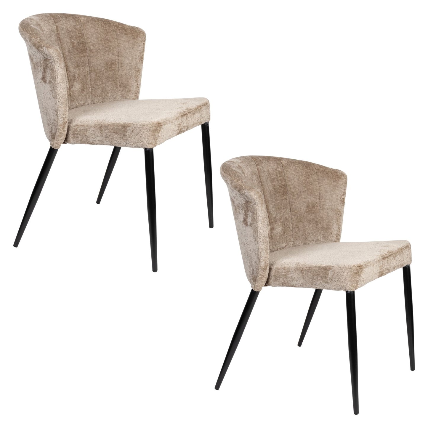 Dutchbone Georgia eetkamerstoel Beige