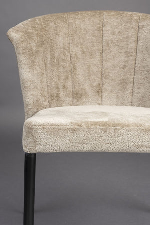 Dutchbone Georgia eetkamerstoel Beige