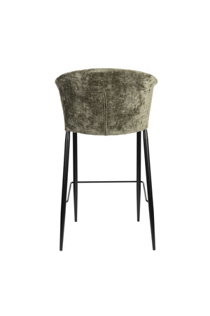Dutchbone Georgia barkruk H73 Groen