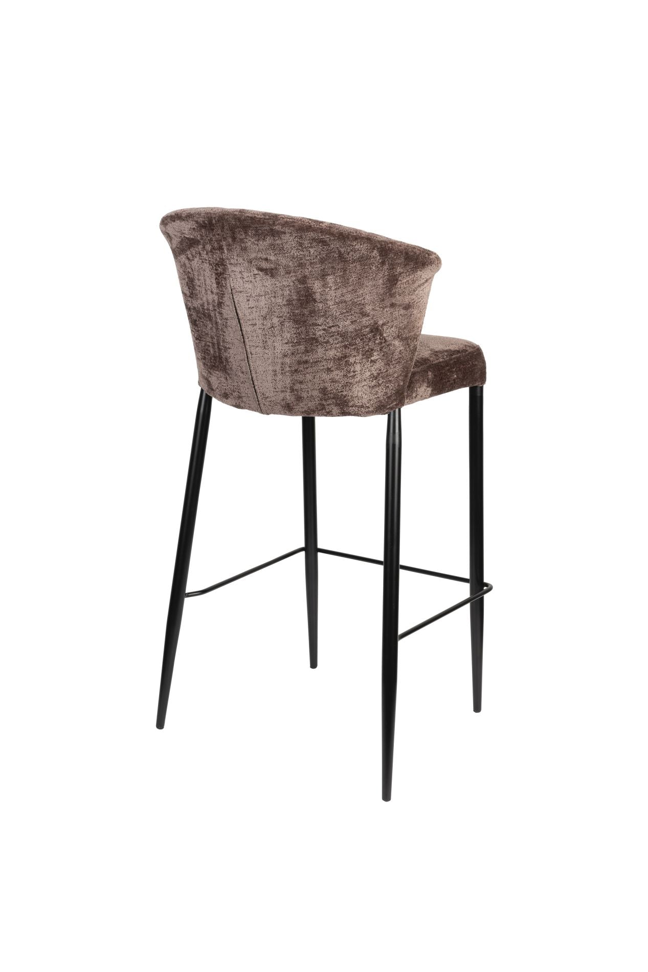 Dutchbone Georgia barkruk H73 Paars