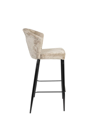 Dutchbone Georgia barkruk H73 Beige