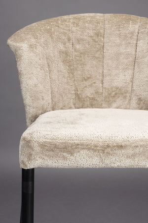 Dutchbone Georgia barkruk H73 Beige