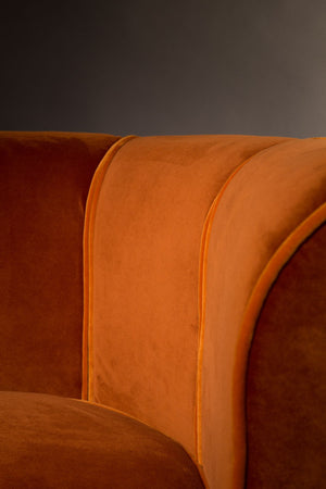 Dutchbone Flower fauteuil Orange