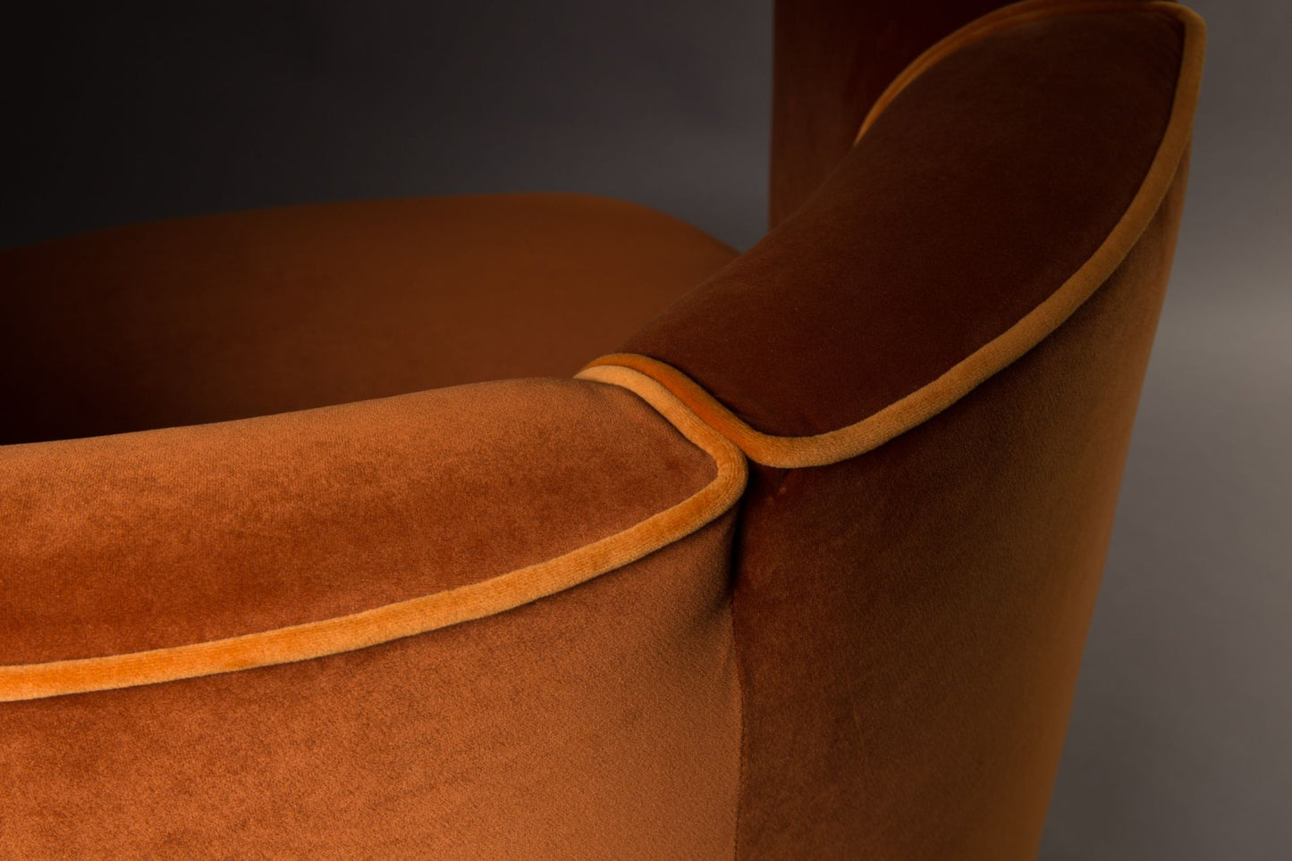 Dutchbone Flower fauteuil Orange