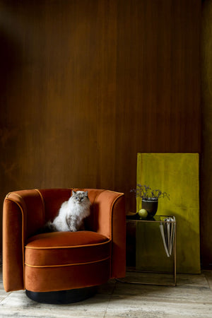 Dutchbone Flower fauteuil Orange