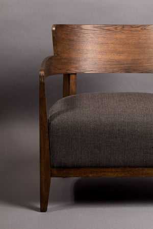 Dutchbone Duran fauteuil Grijs