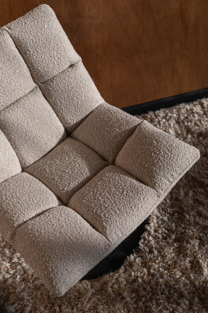 Dutchbone Bar fauteuil bouclé Beige