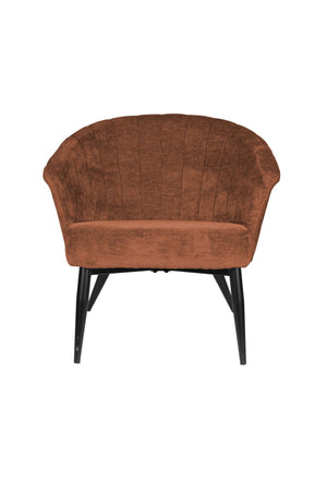 Dutchbone Georgia fauteuil Oranje