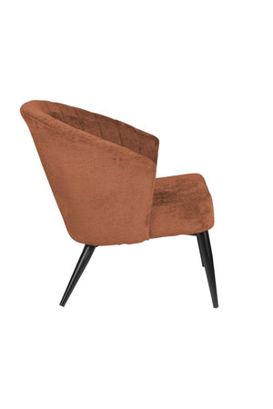 Dutchbone Georgia fauteuil Oranje