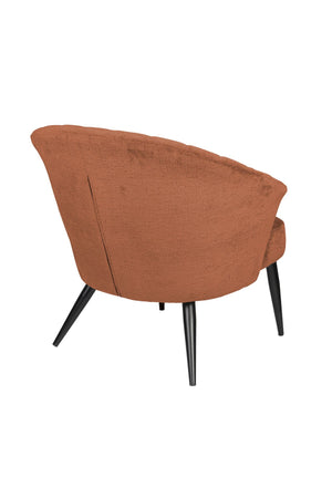 Dutchbone Georgia fauteuil Oranje