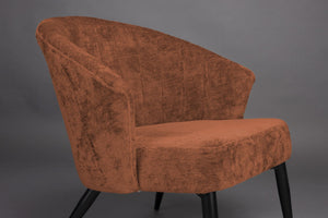 Dutchbone Georgia fauteuil Oranje