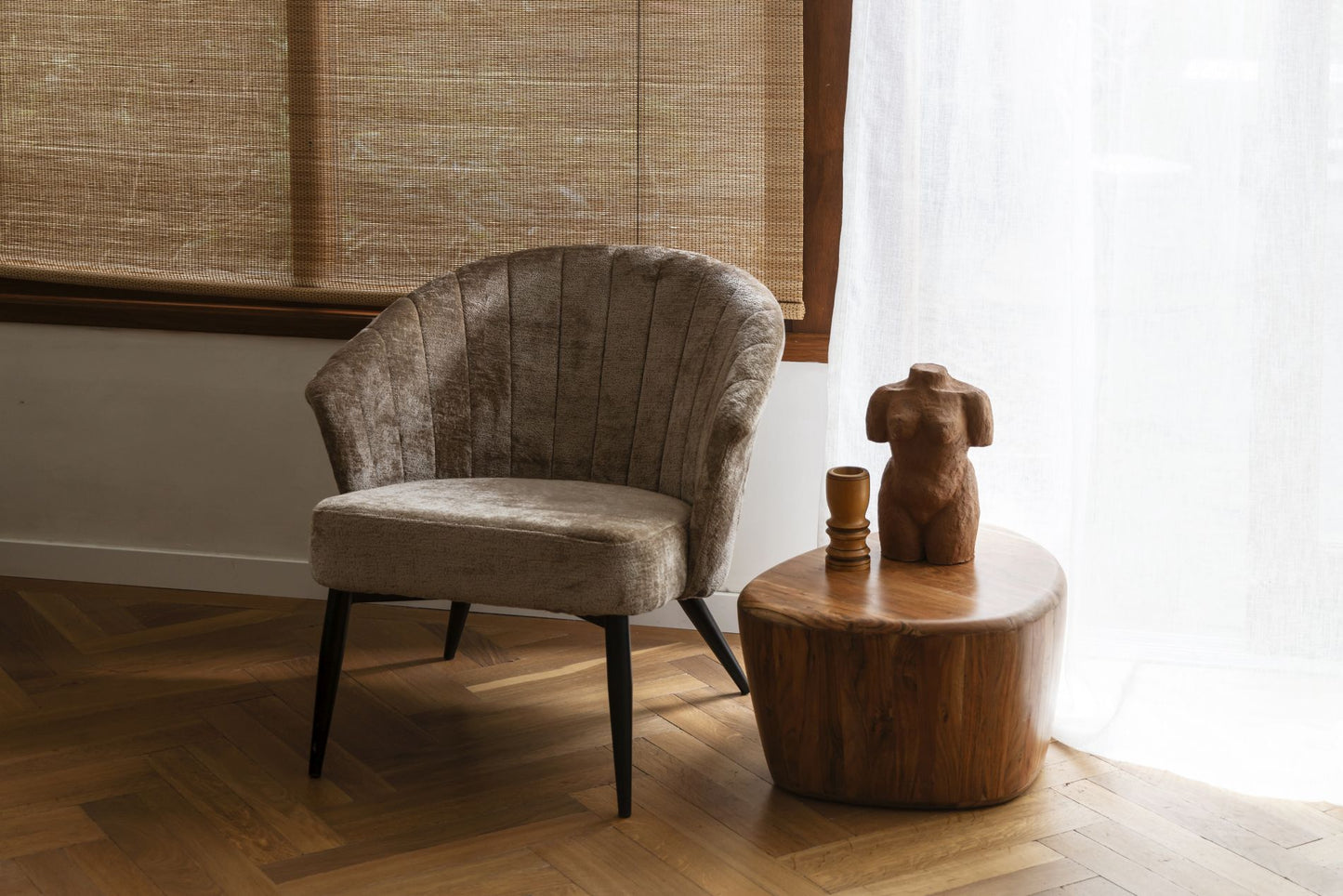 Dutchbone Georgia fauteuil Beige