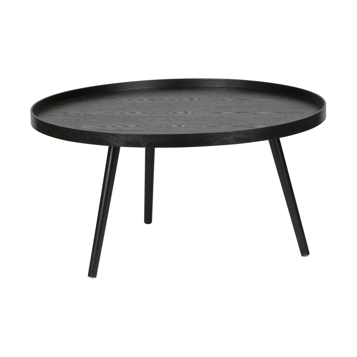WOOOD Mesa bijzettafel Ø78 cm Zwart