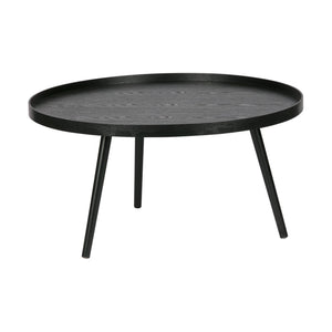 WOOOD Mesa bijzettafel Ø78 cm Zwart