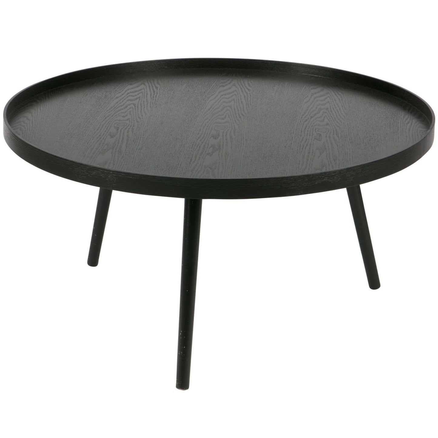 WOOOD Mesa bijzettafel Ø78 cm Zwart