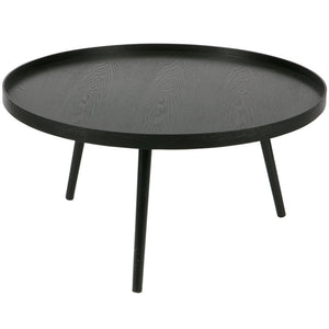 WOOOD Mesa bijzettafel Ø78 cm Zwart