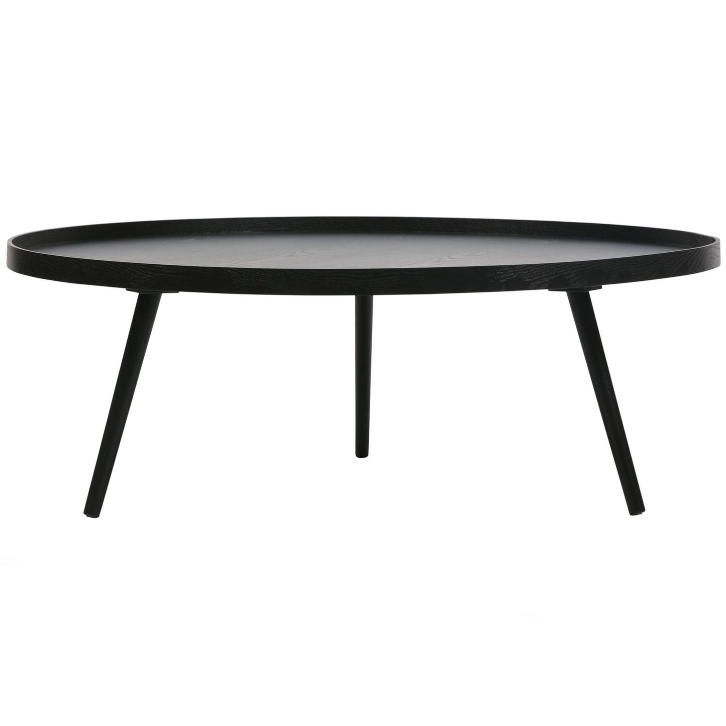 WOOOD Mesa bijzettafel Ø100 cm Zwart