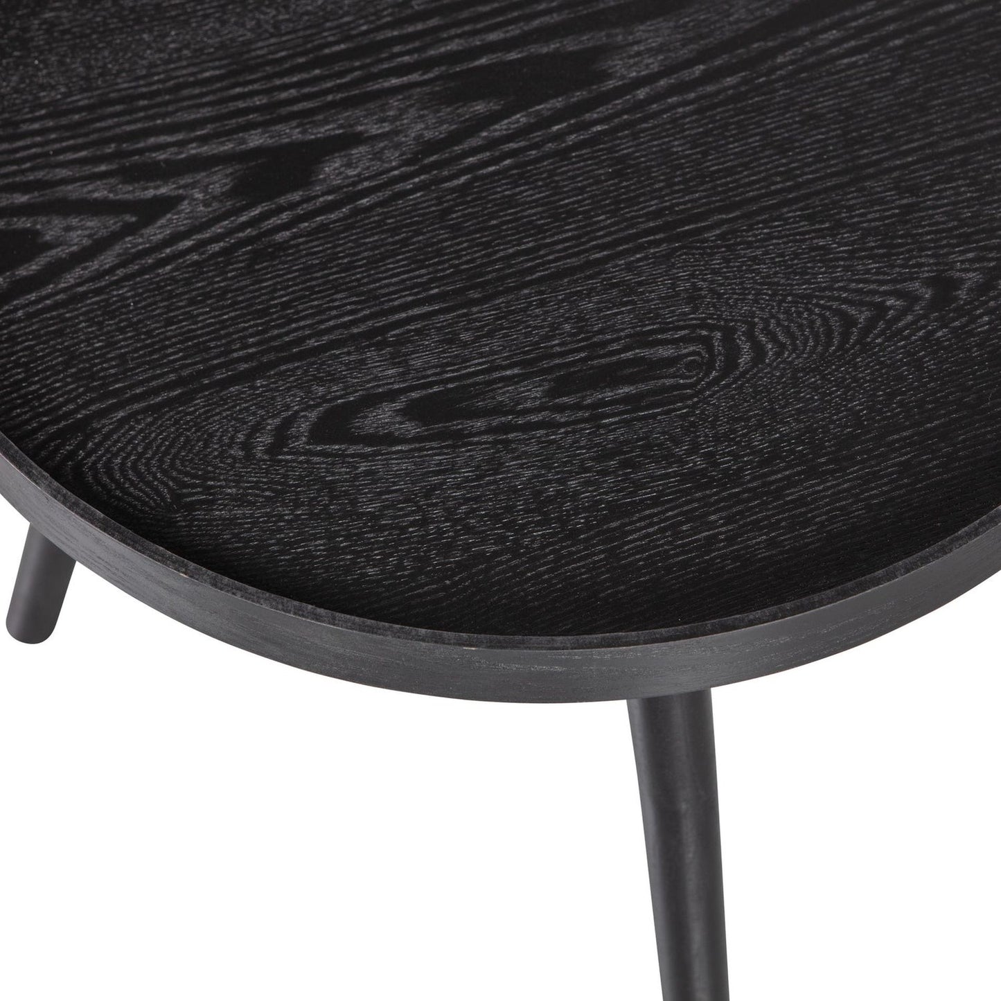 WOOOD Mesa bijzettafel Ø45 cm Zwart
