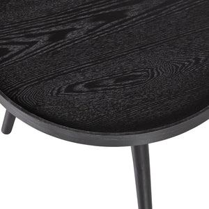WOOOD Mesa bijzettafel Ø45 cm Zwart