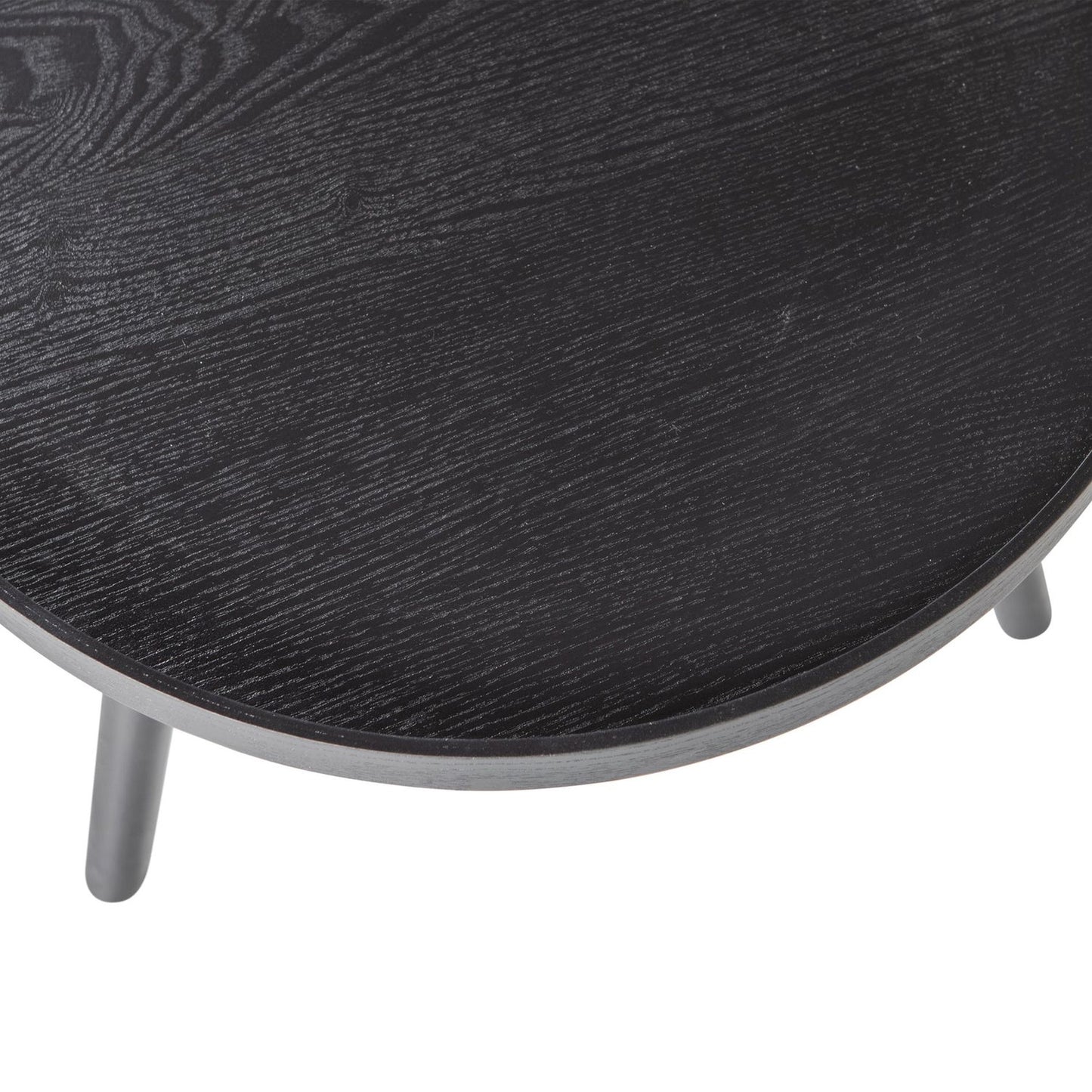 WOOOD Mesa bijzettafel Ø45 cm Zwart