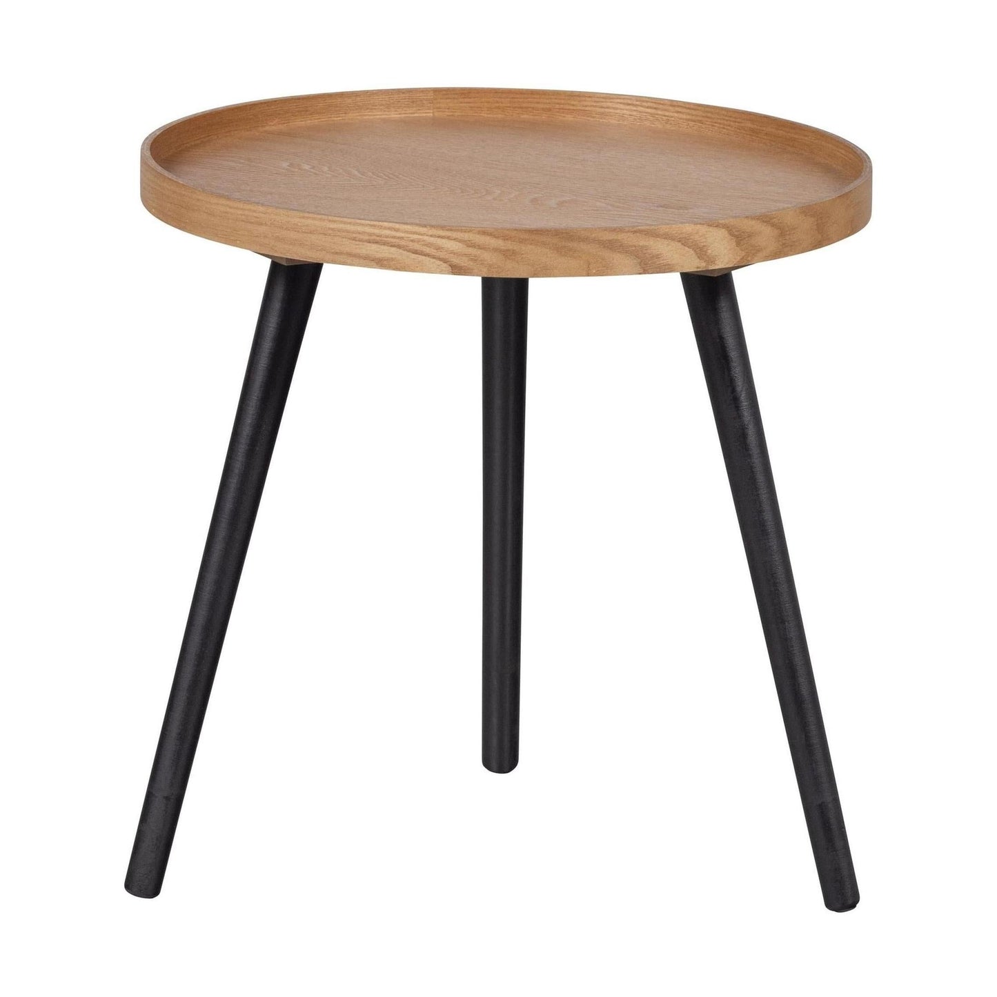 WOOOD Mesa bijzettafel Ø45 cm Naturel