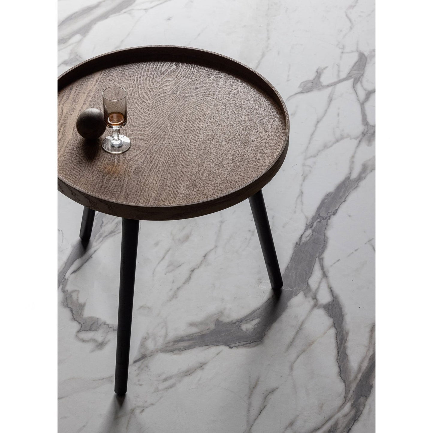 WOOOD Mesa bijzettafel Ø45 cm Naturel