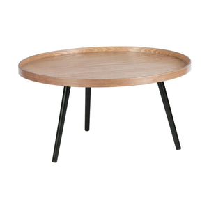 WOOOD Mesa bijzettafel Ø78 cm Naturel