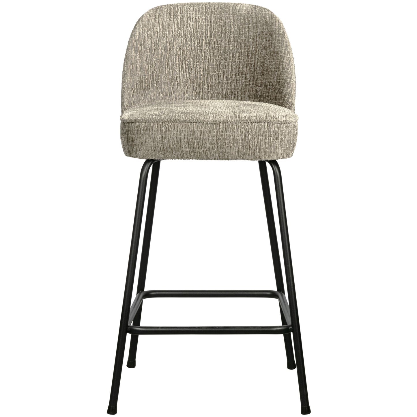 BePureHome Vogue barkruk H65 structure velvet wheatfield