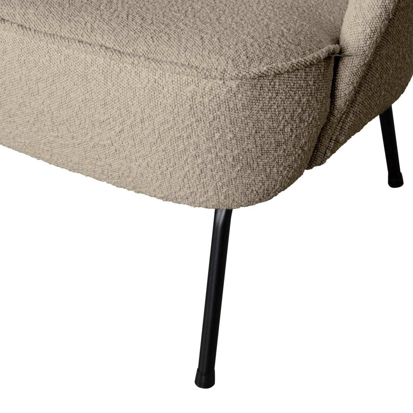 BePureHome Vogue fauteuil bouclé beige