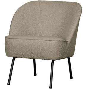 BePureHome Vogue fauteuil bouclé beige