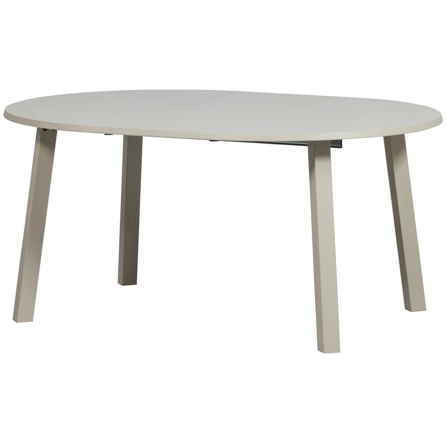 WOOOD Janne eettafel uitschuifbaar 120/160/200x120 cm Dakargrau
