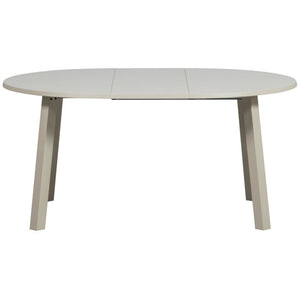 WOOOD Janne eettafel uitschuifbaar 120/160/200x120 cm Dakargrau