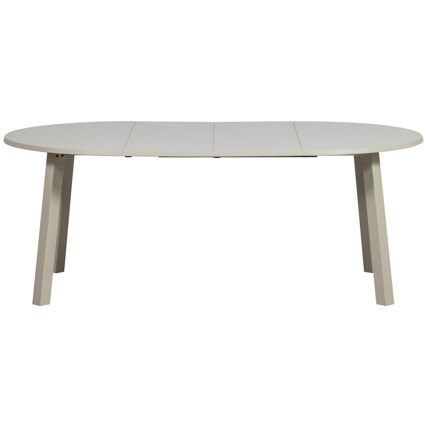 WOOOD Janne eettafel uitschuifbaar 120/160/200x120 cm Dakargrau