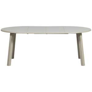 WOOOD Janne eettafel uitschuifbaar 120/160/200x120 cm Dakargrau