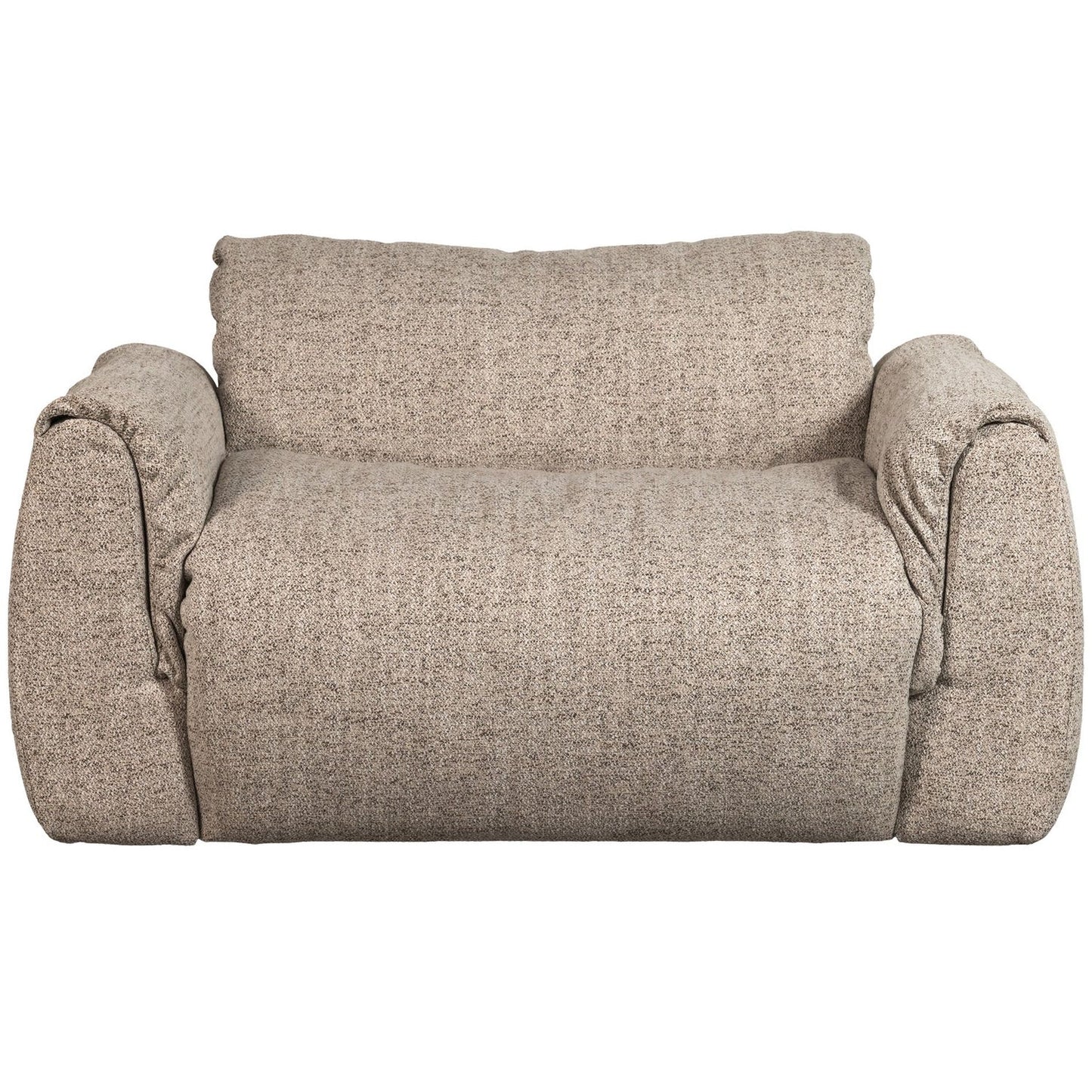 WOOOD Baggy loveseat Bruin Melange