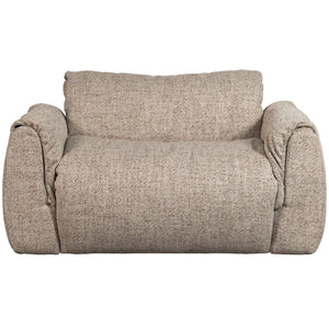 WOOOD Baggy loveseat Bruin Melange