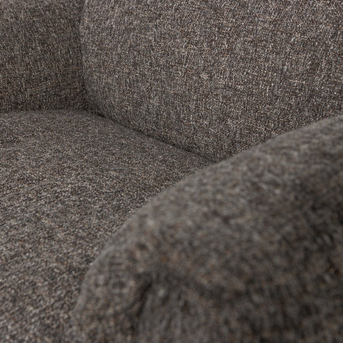 WOOOD Baggy loveseat Warmgrijs Melange