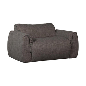 WOOOD Baggy loveseat Warmgrijs Melange