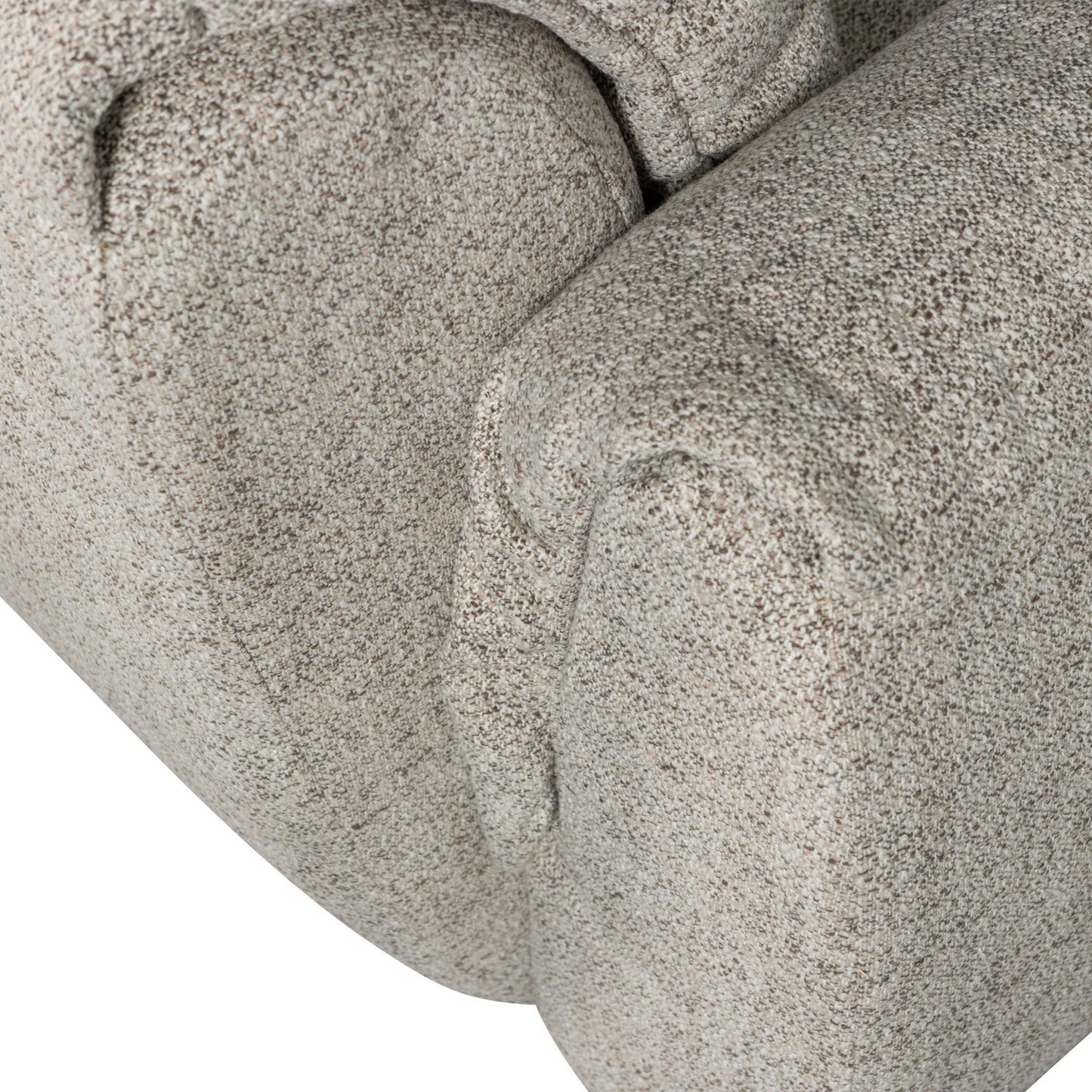 WOOOD Baggy draaifauteuil geweven Naturel Melange