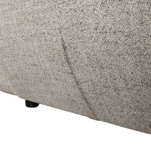 WOOOD Baggy draaifauteuil geweven Naturel Melange