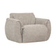 WOOOD Baggy draaifauteuil geweven Naturel Melange