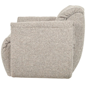 WOOOD Baggy draaifauteuil geweven Naturel Melange