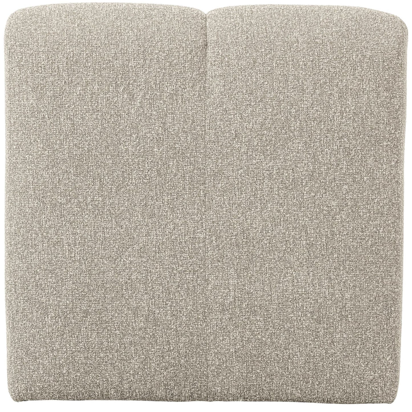 WOOOD Mojo eetkamerbank 84 cm met rugleuning bouclé Beige Melange