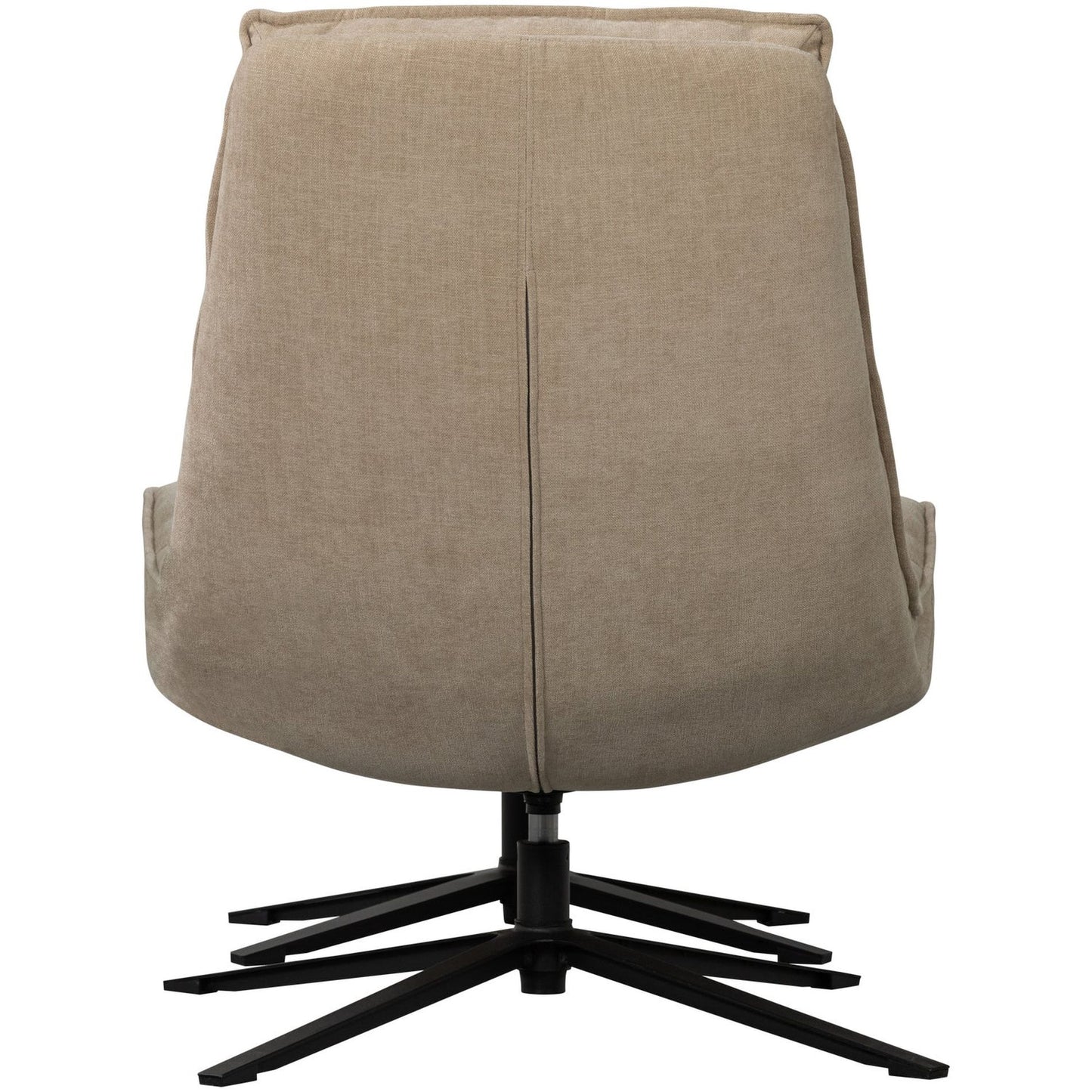 WOOOD Kube fauteuil met hocker Naturel
