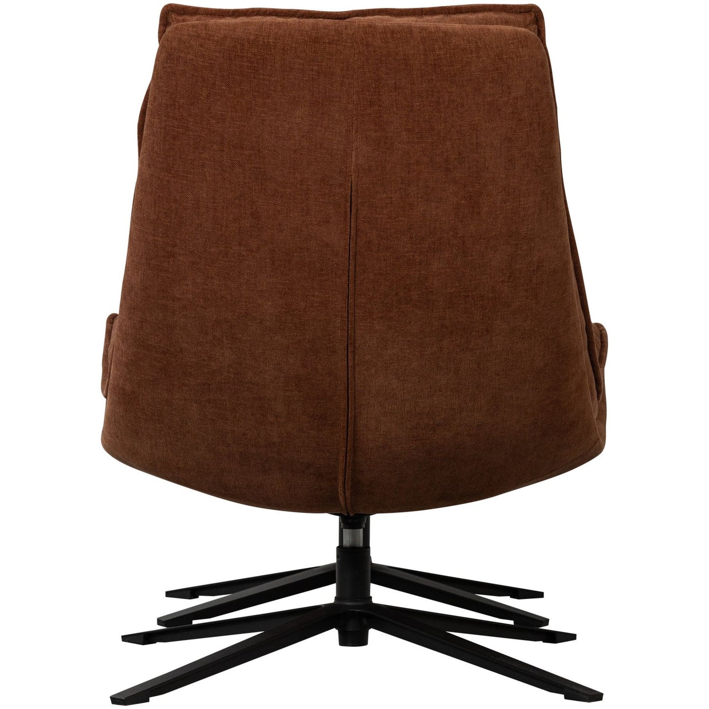 WOOOD Kube fauteuil met hocker Bruin