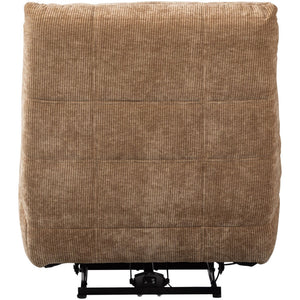 WOOOD Hein fauteuil elektrisch rib Lichtbruin